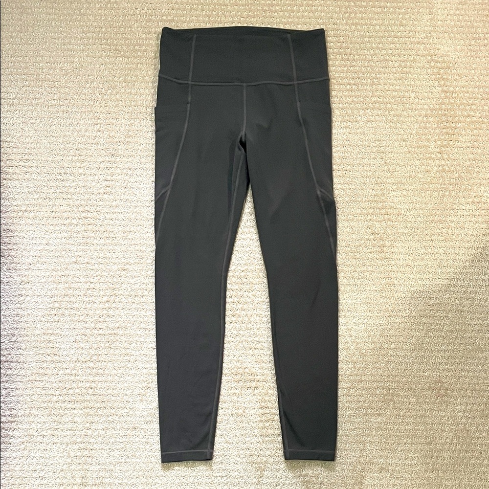 Athleta dark olive High-Waisted Leggings